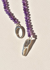 Sterling Silver and Amethyst Choker