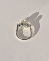 스털링 실버 코르크 스크류 링