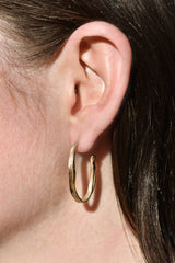 Aria Hoops in 14k Gold