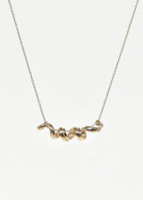 Gold Corkscrew Pendant
