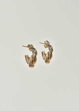 Gold Entwined Hoops