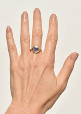 Infinite Ring with 1.89 Ct Australian Sapphire