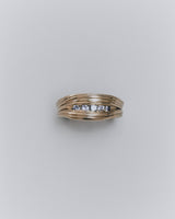 Yogo Sapphire Ligne Ring in 14k Gold