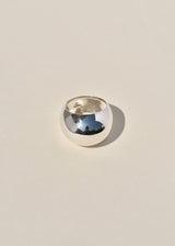 Bague à bulles en argent sterling