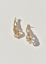 Vigne Earrings in 14k Gold