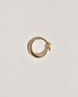 Small Round Sempre Hoop in 14k Yellow Gold