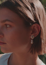 Boucles d'oreilles Pouple en argent sterling