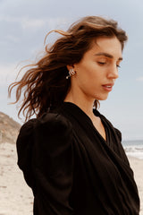 Boucles d'oreilles Figari en argent sterling