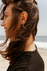 Boucles d'oreilles Figari en argent sterling