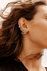 Boucles d'oreilles Figari en argent sterling