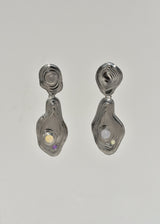Boucles d'oreilles goutte de lave
