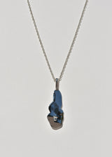 スターリングシルバープープルペンダント