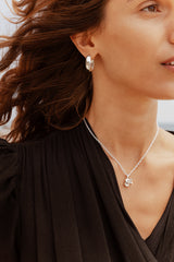Créoles Lucia en argent sterling