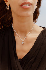 Créoles Lucia en argent sterling