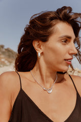 Créoles Lucia en argent sterling