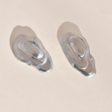 Sterling Silver Ostra Earrings