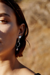 Sterling Silver Chrysalis Earrings