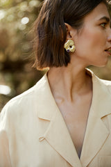 Boucles d'oreilles Figari en argent sterling
