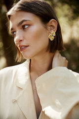Boucles d'oreilles Figari en argent sterling