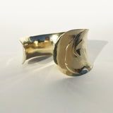 Brass Anticlast Cuff