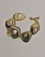 Brass Whirlpool Bracelet