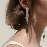 Sterling Silver Current Earrings