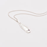 スターリングシルバードリップレットペンダント