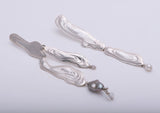 Sterling Silver Current Earrings