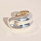 Sterling Silver Modernist Bracelet