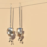 스털링 실버 릴리 드랍스