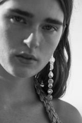 Sterling Silver Long Drip Earrings