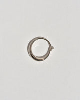 ミディアムラウンドセンパーフープ(K14ホワイトゴールド)