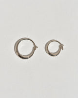 ミディアムラウンドセンパーフープ(K14ホワイトゴールド)