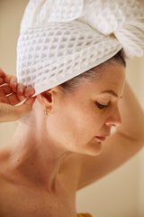 ミディアムラウンドセンパーフープ(K14イエローゴールド)