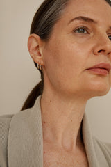 ミディアムラウンドセンパーフープ(K14イエローゴールド)