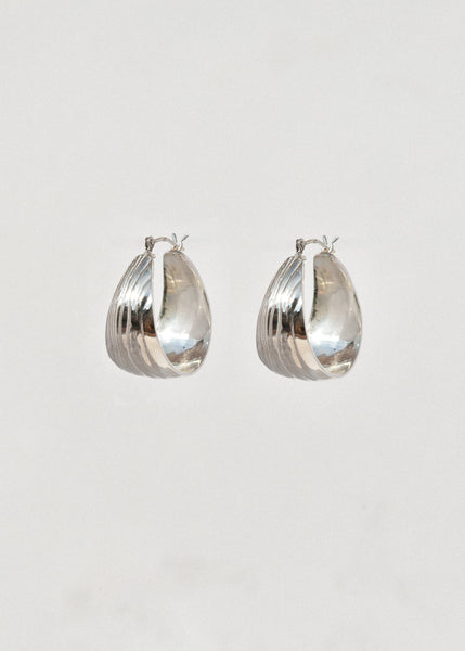 Leigh Miller Loop Hoops in Sterling Silver main image 1