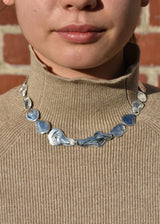 Sterling Silver Drip Choker