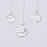 Pendentif aurore en argent sterling