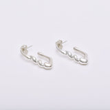 Sterling Silver Small Corkscrew Earrings