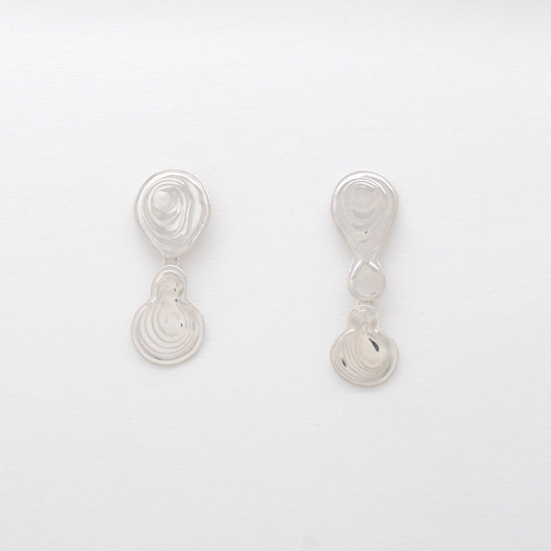 Sterling Silver Double Drop Earrings