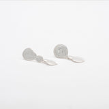 Boucles d'oreilles doubles en argent sterling