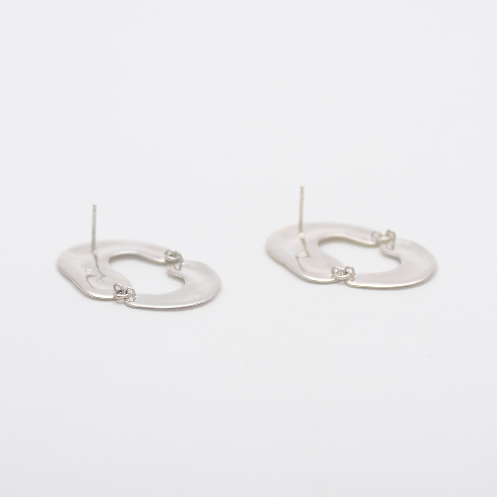 ロス発!Sterling Silver【MARTYRE】Soma Hoops LG Sterling Silver Swish Hoops – Leigh Miller