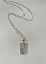 Pendentif Erté en argent sterling
