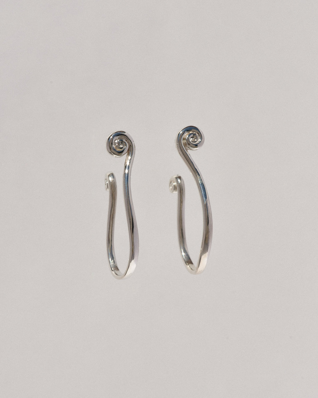 Keeley Hoop Earrings in Sterling Silver