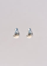 Leigh Miller Earrings Sterling Silver Mini Piana Hoops