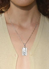 Pendentif Erté en argent sterling
