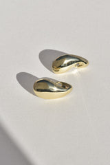 Brass Lyric Studs