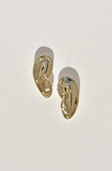 Brass Lyric Studs