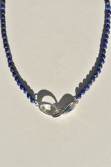 Sterling Silver Lapis Choker