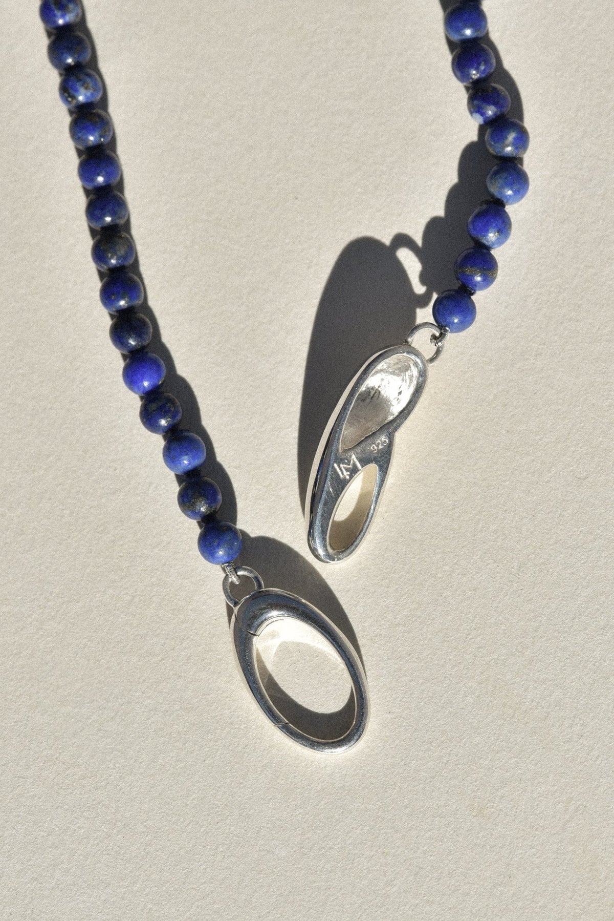 Sterling Silver Lapis Choker – Leigh Miller